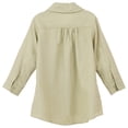 thumbnail image 2 of Conti Kids Toddler Girls Long Sleeve Blouse Green 6-7 Years, 2 of 5