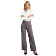 thumbnail image 7 of Laqbezok Women's High Waist Flare Yoga Pants, Bootcut Work Trousers with Pockets, Athletic Dress Slacks for Office & Gym, 7 of 7