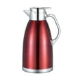 thumbnail image 1 of simhoa Stainless Steel Thermal Insulated Kettle 2.3L Tea Pot for Cafe Home Beverage red, 1 of 8