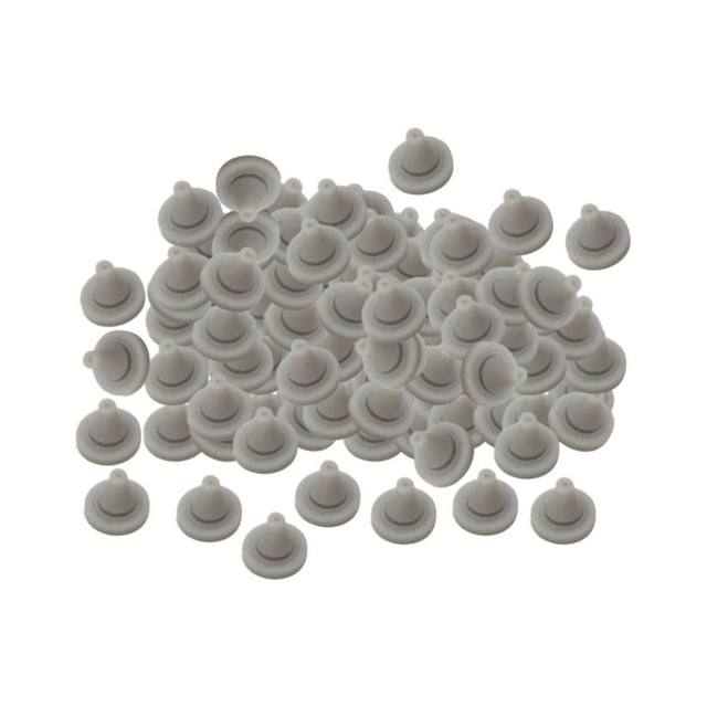 bedienty 100 Pcs Buses de Vaporisateur Pièces de Pulvérisation Rondes 4mm Petits Becs Remplacement Robuste 5mm