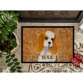thumbnail image 3 of Carolines Treasures SS4877JMAT Blenheim Cavalier Spaniel Wipe your Paws Doormat 24x36 36"L x 24"W multicolor, 3 of 4