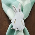 thumbnail image 3 of Park Designs Bunny Napkin Ring Set of 4, 3 of 3