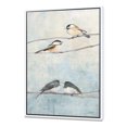 thumbnail image 1 of Bird Suspendu sur Arbre I - Toile Encadrée Style Ferme Moderne, 1 of 3