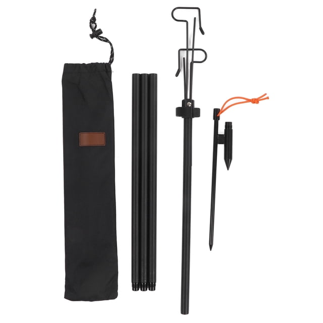 Soporte para linterna portátil multifuncional, ligero y de altura ajustable, perfecto para aventuras al aire libre