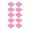 D, variant on LKWLPD Tearable Super Sticky Notes 100 Sheets - Bright Colored 10PCS Reusable Pads with High Adhesive for Office School Supplies