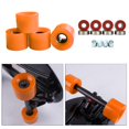 thumbnail image 3 of 4pcs 78A High Flexibility Quad Roller Skate Wheels with Bearings Installed Skateboard Wheels for indoor and outdoor Roller Skating Orange, 3 of 9