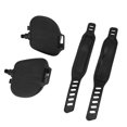 thumbnail image 3 of 1 par de pedales de bicicleta estática con patrón de tira antideslizante, piezas portátiles para bicicleta estática con correa ajustable para bicicleta estacionaria, rosca de 1/2 pulgada, 3 of 10
