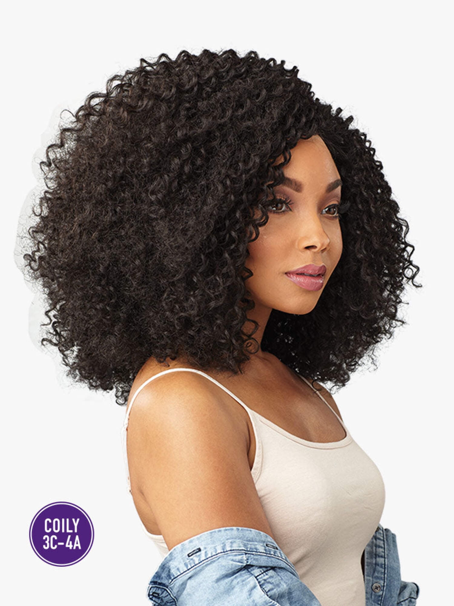 Sensationnel Synthetic Lace Front Wig Empress Edge Curls Kinks & Co The Rule Breaker (T1B/27)