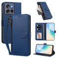 thumbnail image 2 of Heavy Duty Wallet Phone Case for [Motorola Moto G Stylus 2025 5G] with Card Slots and Kickstand Blue, 2 of 5