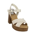 thumbnail image 1 of SANDALIA CASUAL DE TACON DE MUJER SINTETICO LATTE MARCA LEON 5602, 1 of 4