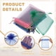 thumbnail image 4 of Bolsas de Organza Uxcell, Bolsas de Favor de Malla Transparente con Cordón para Regalos, Joyas, Navidad, Bodas, Fiestas, Dulces, Rojas 2 x 3 pulgadas, 4 of 7