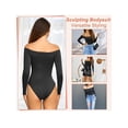 thumbnail image 5 of Shapewear Bodysuit for Women Tummy Control Bodysuit Seamless Sculpting Thong Body Shaper, 5 of 6