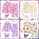 thumbnail image 3 of Pijamas Sanrios Kawaii Anime Mymelody Kuromi Cinnamoroll conjunto de dibujos animados de manga larga para niños ropa de casa para niñas de primavera y otoño, 3 of 4