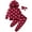 wine Red, variant on WESIDOM Toddler Girl Clothes Outfits Long Sleeve Hoodie Sweatshirt Pants Headband Toddler Girl Clothing Set