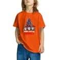 thumbnail image 4 of Boys And Girls Christmas Fashion Cute Printed Casual Short Sleeved Top, 4 of 4
