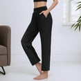 thumbnail image 4 of Women Pants Women's Pants Casual Black Womens Pants Women Loose Pants High Waisted Trousers Women Summer Pants, 4 of 6