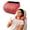 Red, variant on Universal Memory Foam Car Headrest Neck Pillow, Car Neck Pillow (Red)