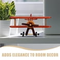 thumbnail image 3 of HEATSHAKING Airplane Desktop Decorations Wooden Airplane Model Multi Photo Props Home 1Pcs, 3 of 8