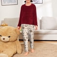 thumbnail image 6 of Hirioo Chicken With Floral for Teenagers' Pajama Pants Womens Lounge Pants with Pockets Pj Bottoms Pants for Men-XS(5-6), 6 of 6