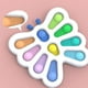 thumbnail image 3 of Juguete sensorial simple para inquietos, tablero de mariposa volteador de silicona para aliviar el estrés, juguete educativo para edades tempranas, juguete de mano para niños y adultos Ormromra LRWJ286, 3 of 8