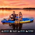 thumbnail image 3 of AISUNSS Inflatable Stand Up Paddle Board Wide SUP with Full Accessories,Anti-Slip EVA Deck, for Youth & Adults, 3 of 6