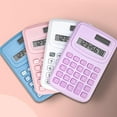 thumbnail image 3 of Colored Mini Calculator -School Memory Calculations Digit Office, 3 of 9