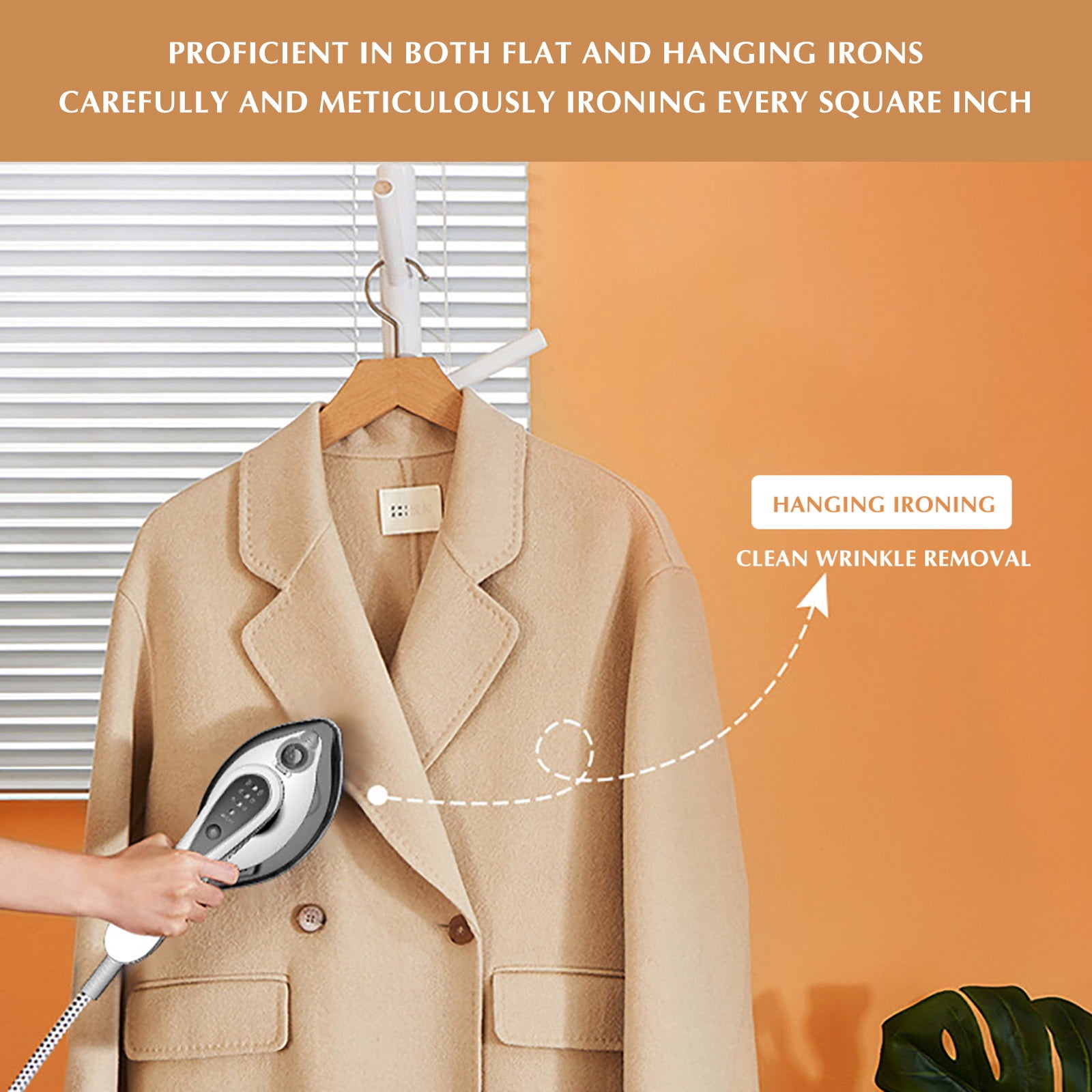 Kokovifyves Portable Ironing Machines, Handheld Hanging Ironing Machines, Household Clothes Ironing Tools, Dormitory Steam Irons, Small