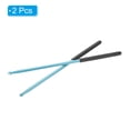 thumbnail image 3 of Baquetas de metal 5A con superficie antideslizante para batería, instrumentos musicales de percusión, color azul, 1 par, 3 of 6