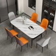 thumbnail image 3 of Rectangular Living Chairs Table Centerpiece High Small Space Saving Modern Table Center Kitchen Design Mesas De Jantar Furniture My Lux Decor Round, 3 of 9