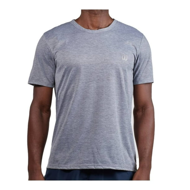 Playera Wilson para Hombre, Gris Talla G