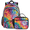 Color 4, variant on Tie-Dye Backpack with Lunch Bag Set, 18.3 Inch Travel Laptop Backpack with Insulated Cooler Lunch Box, Retro Hippie Casual Daypack Work Bag