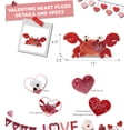 thumbnail image 2 of DolliBu I Love You Heart Red Crab Plush - 13 inches, 2 of 5