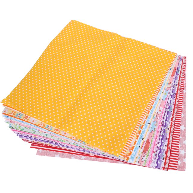 Tela estampada de algodón, tela acolchada, 50 piezas, 50 colores para mujeres y nias Unbranded 1216200085111