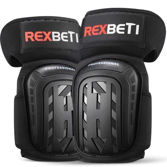 Rodilleras REXBETI for Work Construction para hombre, color negro