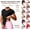 Beige, variant on HongQid Women Elastic Workout Shirts Breathable Compression Quick Dry Gym Lightweight Basic Fitted Four Way Stretch Slim Tops