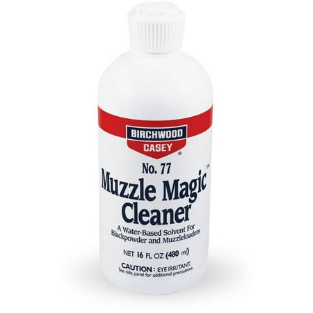 BIRCHWOOD CASEY MUZZLE MAGIC BLACK POWDER SOLVENT 16 FL