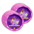 thumbnail image 2 of Gymnastics Star Birthday Party Supplies Set Plates Napkins Cups Tableware Kit for 16, 2 of 7