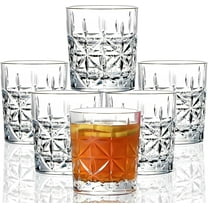 9 Oz Unbreakable Tritan Drinking Glasses Dishwasher Safe Acrylic Glasses Drinkware BPA Free Hard Plastic Cups Reusable Kitchen Water Glasses Drinking Set of 6 (Clear)