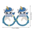 thumbnail image 3 of 24 pares Gafas de fiesta de cumpleaños Decoraciones de fiestas de fiesta de unicornio Favores de fiesta, 3 of 5