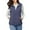 Navy, variant on Otntypg Women's Quilted Vest Fall Winter Lightweight Casual Stand Collar Full Zip up Padded Gilet Sleeveless Down Jackets Coats Outwear with Pockets Navy XL