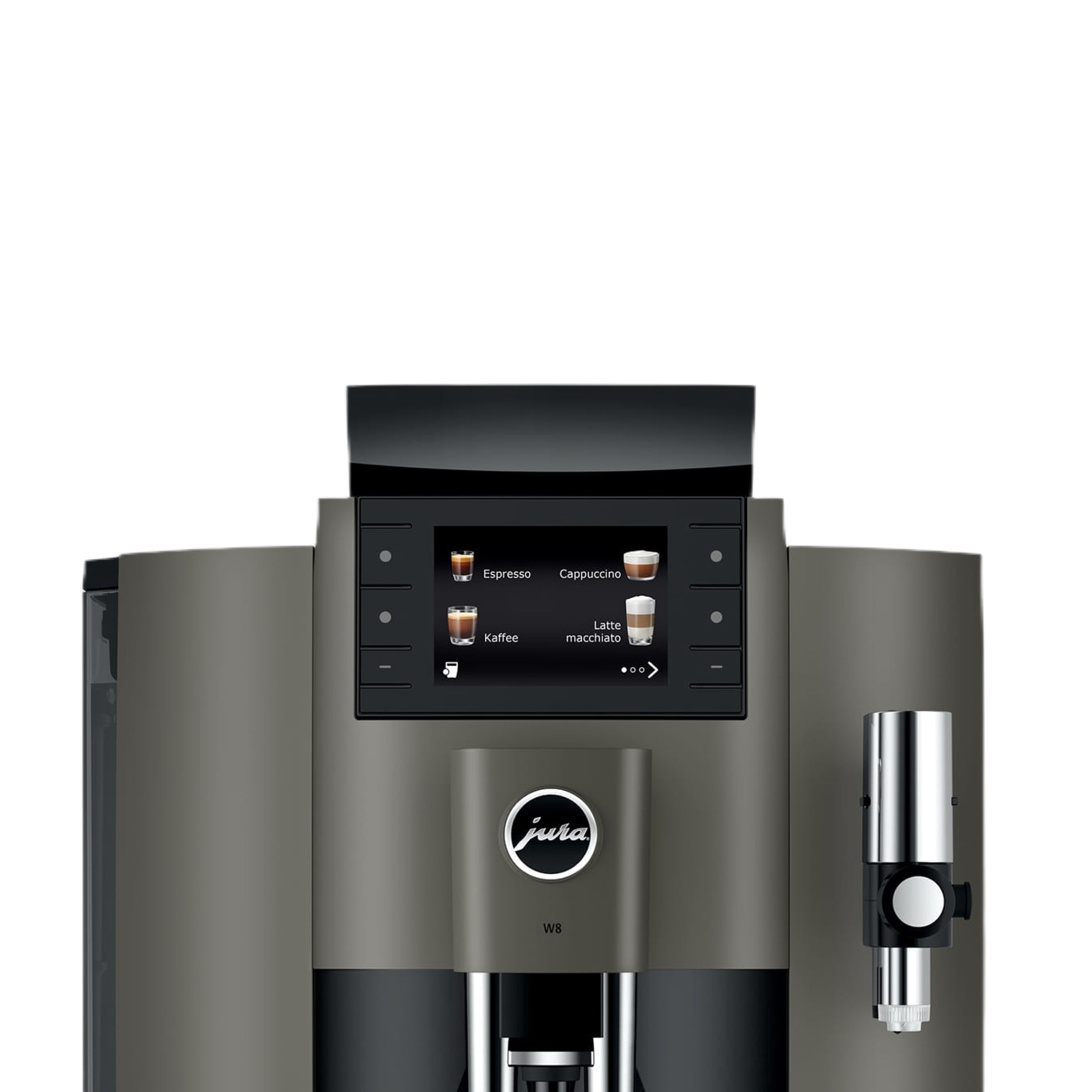 Jura W8 Superautomatic Espresso Machine | Dark Inox, 15650