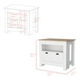 thumbnail image 3 of 27.5 Deep Macadamia Countertop / Suitable for Kitchen Serving, 3 of 3