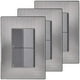 thumbnail image 1 of Apagadores Modulares Inoxium2EOxford 3Pzas Apagador Escalerax2 125-250VCA 10A 50/60Hz Plateado/Oxford Acero Inoxidable/P, 1 of 4