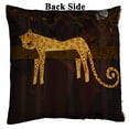 thumbnail image 2 of PKQWTM Wild animal Cheetah jungle forest Reversible Mermaid Cushion Cover Home Decor Sequin Pillow Case Size 18x18 inches, 2 of 2