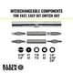thumbnail image 2 of Juego de destornilladores y destornilladores para tuercas Klein Tools 32500 11 en 1, 2 of 8