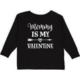 thumbnail image 3 of Inktastic Mommy is My Valentine Boys Boys Long Sleeve Toddler T-Shirt, 3 of 5