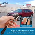 thumbnail image 3 of LAICAIW for Chevy Key Fob Cover with Leather Keychain Lanyard, Soft TPU Keys Case Shell Compatible with Chevy Suburban Traverse Tahoe/GMC Yukon/Cadillac Escalade 6 Buttons Key Fob Case (BP-Chv-6R), 3 of 6
