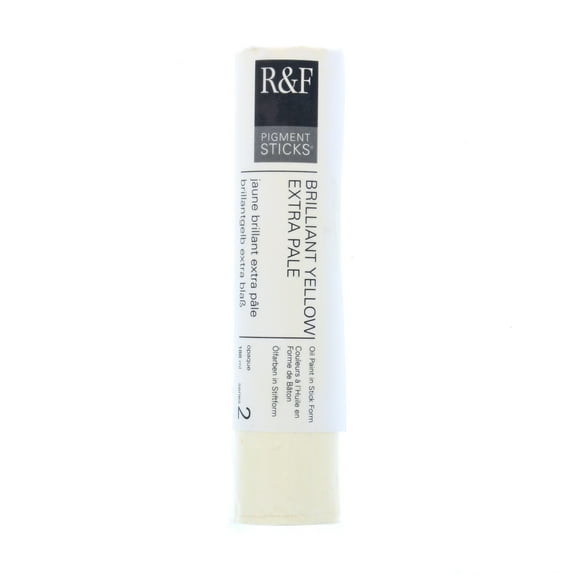 R&F Handmade Paints Pigment Stick, 188ml, Brilliant Yellow Extra Pale