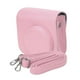 thumbnail image 1 of PU Leather Portable Single Shoulder Camera Case Protective Pouch Cover Bag for Fujifilm Instax mini8/8+/9(Light Pink ), 1 of 4