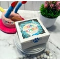 thumbnail image 3 of DEZICAKES Lot of 6  Crispy Vanilla Blue Dog Birthday Cakes- Edible Puppy Party Crispy Vanilla Rice Cake-   Boxed, Iced and Decorated, 3 of 10